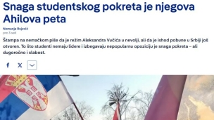 DW: Otvoren ishod pobune